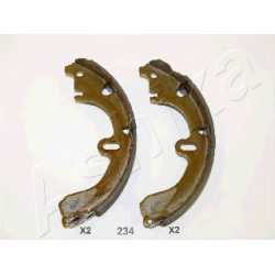 Stabdžių trinkelių komplektas (ASHIKA) 55-02-234