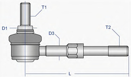 Stabilizatoriaus traukė (MOOG) MI-LS-2776
