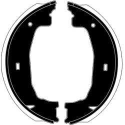 Stabdžių būgninės trinkelės (RAICAM) RA28210