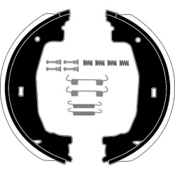 Stabdžių būgninės trinkelės (RAICAM) RA28211