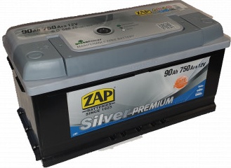 ZAP 90 Ah Silver Premium akumuliatorius