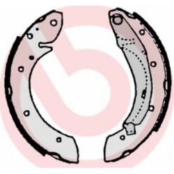 Stabdžių trinkelių komplektas (BREMBO) S61522