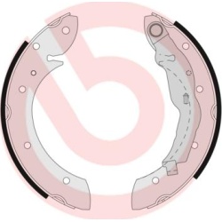 Stabdžių trinkelių komplektas (BREMBO) S68521