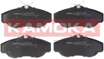 Stabdžių trinkelių rinkinys, diskinis stabdys (KAMOKA) JQ101190