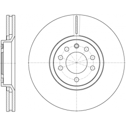 Stabdžių diskas (REMSA) 6944 10