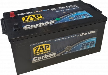 ZAP 225 Ah Carbon EFB akumuliatorius