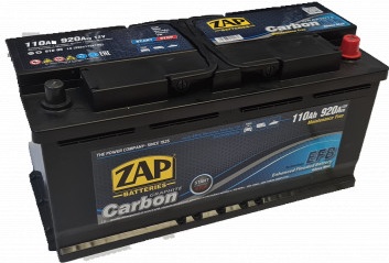 ZAP 110 Ah Carbon EFB akumuliatorius