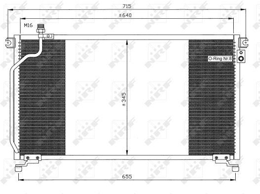 Kondensatorius, oro kondicionierius (NRF) 35374