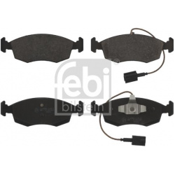 Stabdžių trinkelių rinkinys, diskinis stabdys (FEBI BILSTEIN) 16858