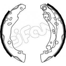 Stabdžių trinkelių komplektas (CIFAM) 153-359