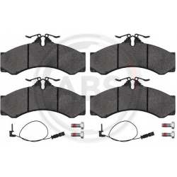 Stabdžių trinkelių rinkinys, diskinis stabdys (A.B.S.) 37000