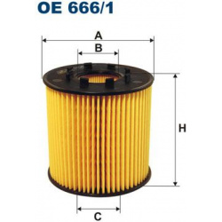 Alyvos filtras (FILTRON) OE666/1