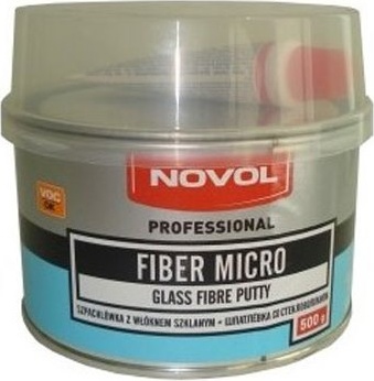 Gl.su stiklo pl. FIBER MICRO 0,5kg (NOVOL) 1231