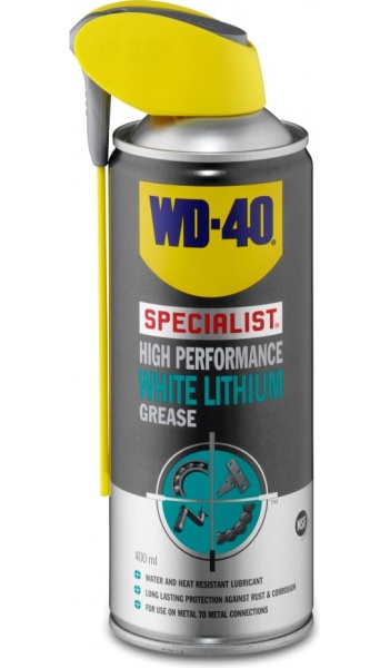 WD40 WHITE LITHIUM 400ML Dėžeje 12vnt