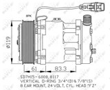 Kompresorius, oro kondicionierius (NRF) 32706