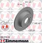 Stabdžių diskas (ZIMMERMANN) 380.2112.20