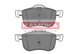 Stabdžių trinkelių rinkinys, diskinis stabdys (KAMOKA) JQ1012764