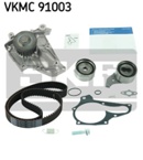 Vandens siurblio ir paskirstymo diržo komplektas (SKF) VKMC 91003