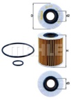 Alyvos filtras (KNECHT) OX413D1