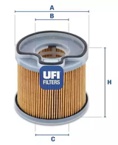 Kuro filtras (UFI) 26.691.00
