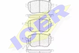 Stabdžių trinkelės Nissan Murano/ Infinity Fx35 03> (ICER) 181696
