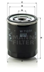 Alyvos filtras (MANN-FILTER) W 712/54
