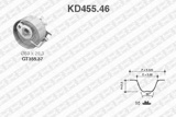 Paskirstymo diržo komplektas (SNR) KD455.46