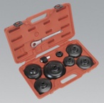 Alyvos filtras  Cap Wrench Set 9pc - Commercials VS7007 (SEALEY TOOLS) VS7007
