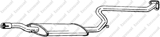 Vidurinis duslintuvas (BOSAL) 283-283
