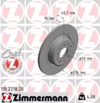 Stabdžių diskas (ZIMMERMANN) 110.2218.20