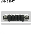 Įtempiklio skriemulys, V formos rumbuotas diržas (SKF) VKM 33077