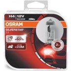 H4 OSRAM SILVERSTAR 2.0 +60% šviesos 60W / 55W12V