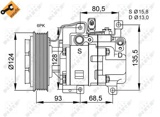 Kompresorius, oro kondicionierius (NRF) 32408