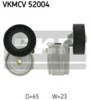 Įtempiklio skriemulys, V formos rumbuotas diržas (SKF) VKMCV 52004