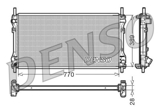 Radiatorius, variklio aušinimas (DENSO) DRM10104