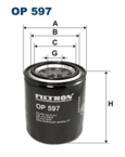 Alyvos filtras (FILTRON) OP597