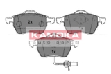 Stabdžių trinkelių rinkinys, diskinis stabdys (KAMOKA) JQ1012992