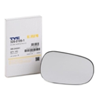 Veidrodėlio stiklas, išorinis veidrodėlis (TYC) 328-0109-1