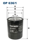 Alyvos filtras (FILTRON) OP636/1