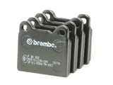 Stabdžių trinkelių rinkinys, diskinis stabdys (BREMBO) P86002