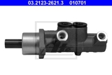 Pagrindinis stabdžių cilindras (ATE) 03.2123-2621.3