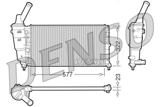 Radiatorius, variklio aušinimas (DENSO) DRM13006