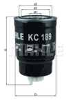 Kuro filtras (KNECHT) KC189