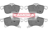 Stabdžių trinkelių rinkinys, diskinis stabdys (KAMOKA) JQ1013280