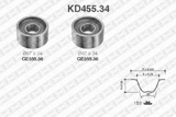 Paskirstymo diržo komplektas (SNR) KD455.34