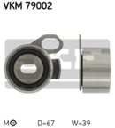 Įtempiklio skriemulys, paskirstymo diržas (SKF) VKM 79002