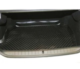 Guminis bagažinės kilimėlis RENAULT Latitude sedan 10/2010-> (2.5L) black /N32012