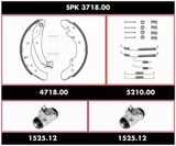 REMSA Stabdžių rinkinys, būgniniai stabdžiai
