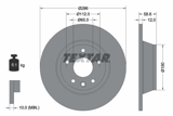 Stabdžių diskas (TEXTAR) 92159403