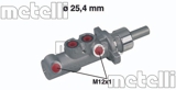 Pagrindinis stabdžių cilindras (METELLI) 05-0314